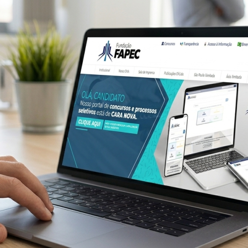 Site da Fudação FAPEC